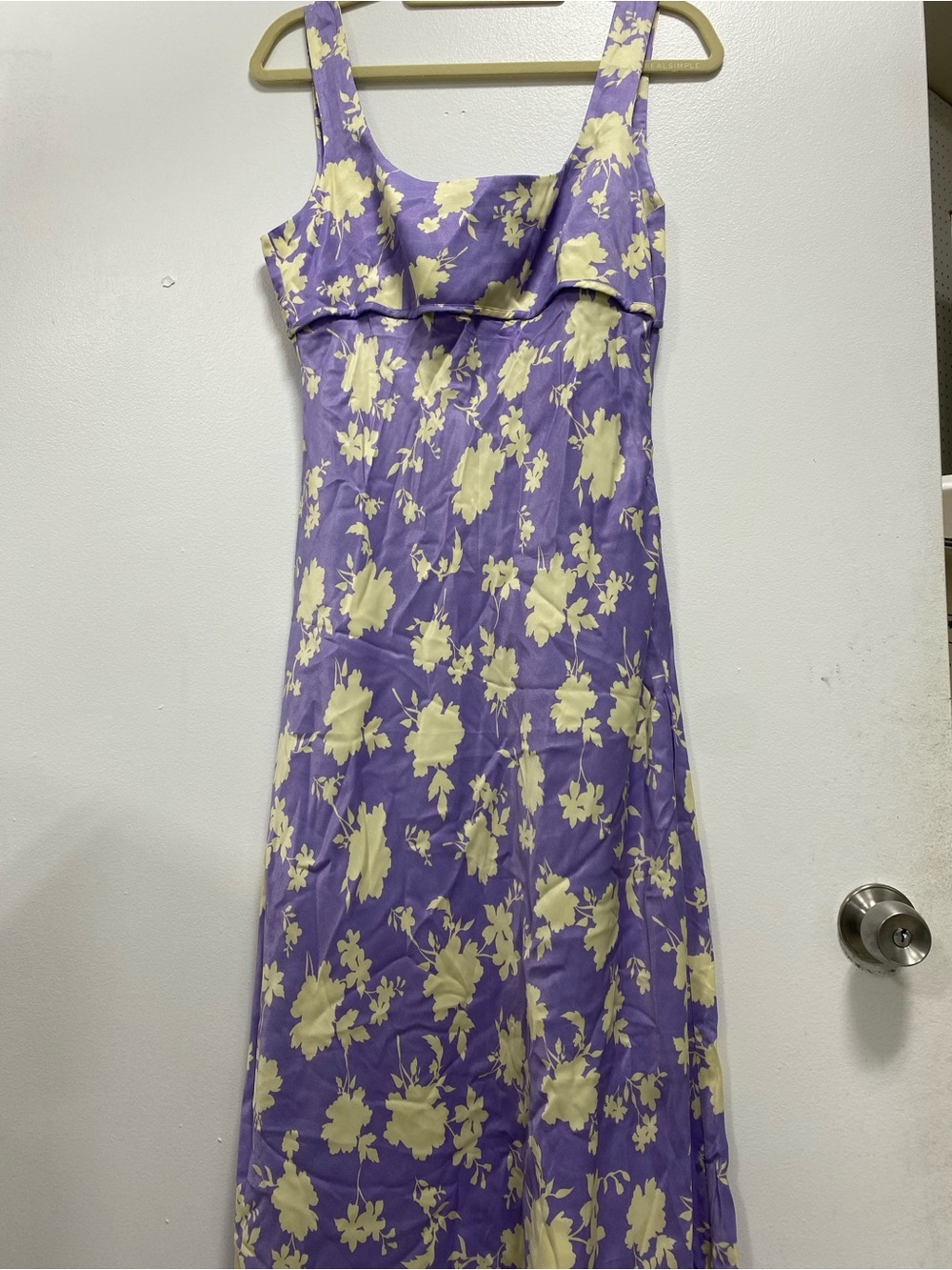 Maeve Square-Neck Midi Slip Dress - Picture 9 of 12